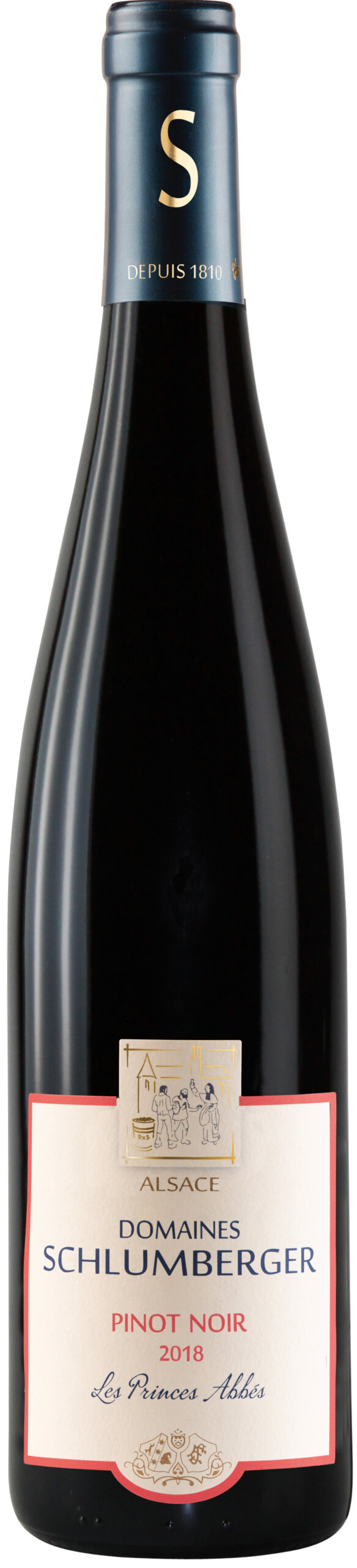 Pinot Noir Les Princes Abbés 2018 | Domaines Schlumberger