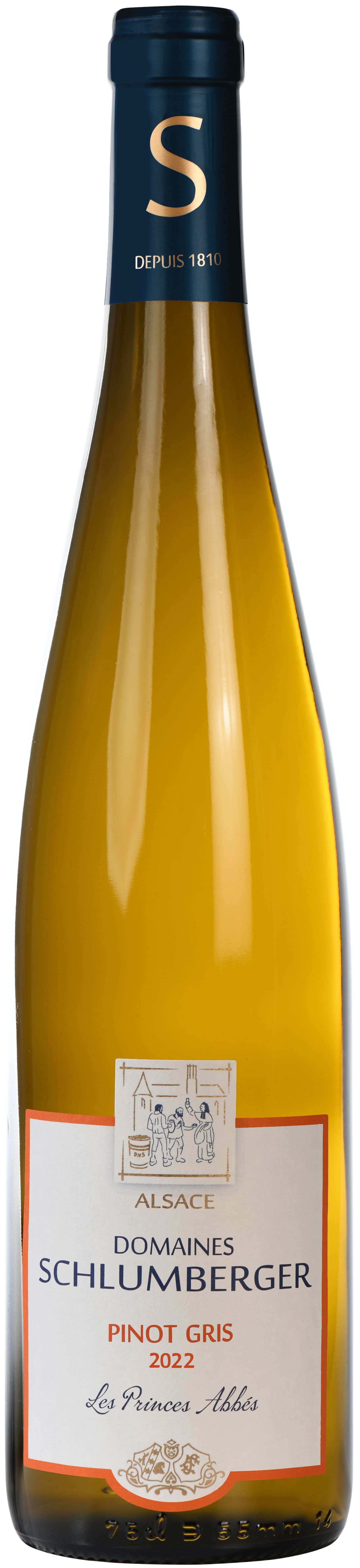 Pinot Gris Les Princes Abbés 2022 | Domaines Schlumberger